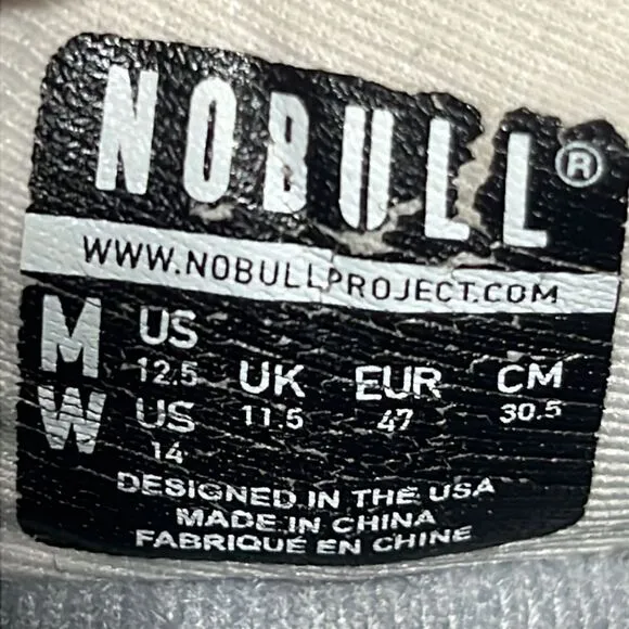 🔥🔥 NOBULL ROCK  Wild Marigold Mesh Runner Trainer Shoes Sneakers US Men's 12.5