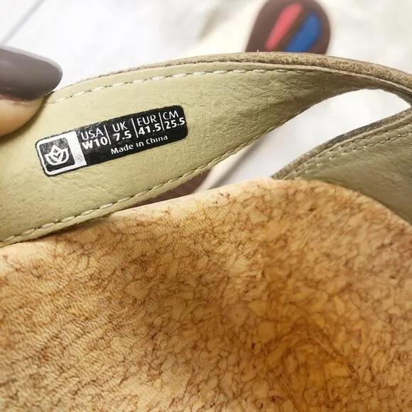 🆕 Spenco Women's Andi Leather Tan Smoke Strappy Sandals NEW Size 10 Orthotic