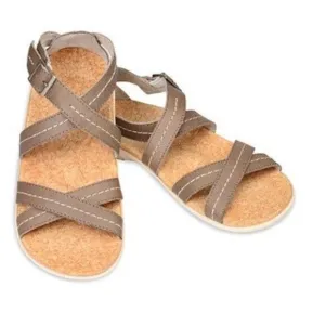 🆕 Spenco Women's Andi Leather Tan Smoke Strappy Sandals NEW Size 10 Orthotic