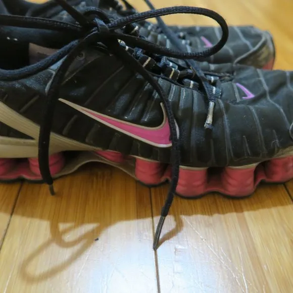 2005 Nike Shox TL Black Pink Blast 311380-061 Women's Size 9.5 RARE (Read!)