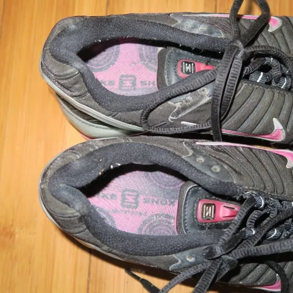 2005 Nike Shox TL Black Pink Blast 311380-061 Women's Size 9.5 RARE (Read!)