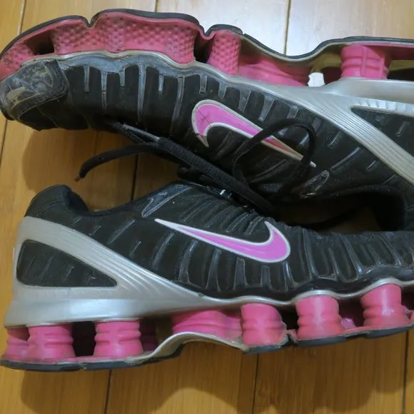 2005 Nike Shox TL Black Pink Blast 311380-061 Women's Size 9.5 RARE (Read!)