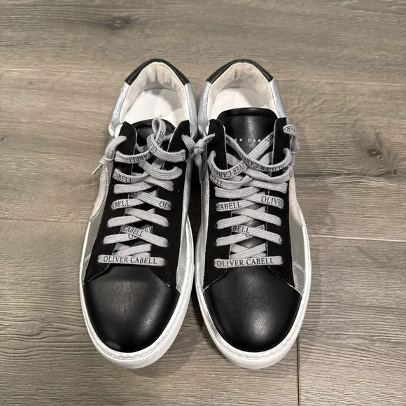 $220 Oliver Cabell Distressed Low 1 Ivy EU Size 38/ Size 8 Women Sneakers