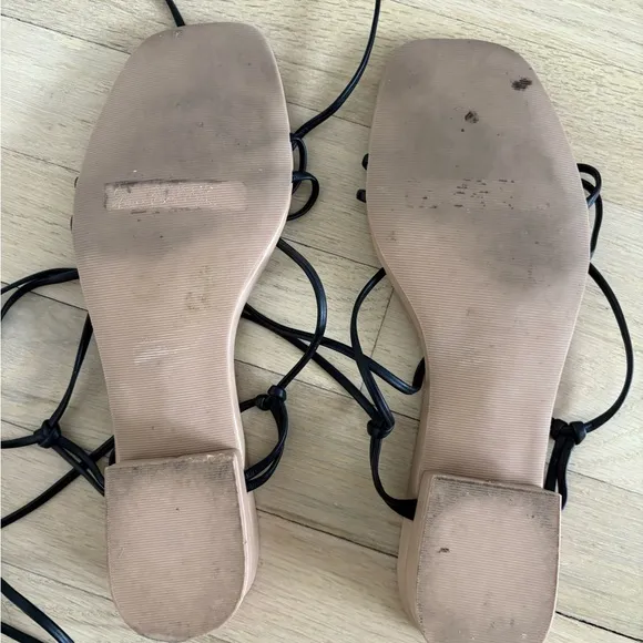 Abercrombie &amp; Fitch Tan Strappy Sandals