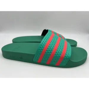 Adidas Adilette Slides Sandals Hi-Res Green Semi Turbo GY3735 Men's Size 12📦