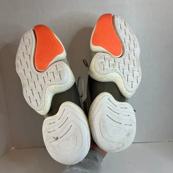 Adidas Crazy BYW SANKZ Gray Sesame Men's Basketball Shoes Sneakers Size 11.5