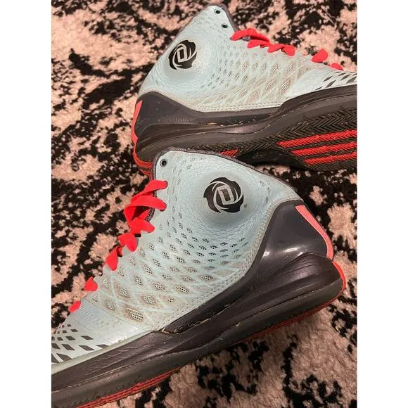 Adidas D Rose 3.5 Pop Art Sneakers Mens Size 9