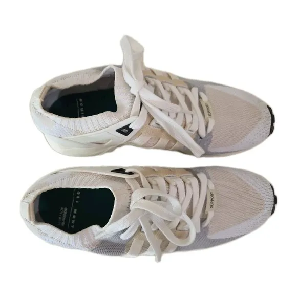 Adidas EQT Support RF Mens Size 8 Primeknit White BA7507