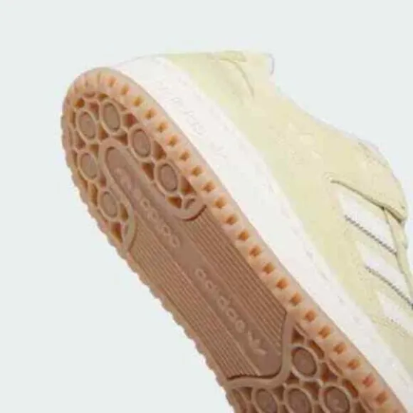 Adidas Forum Low Womens Casual Shoes Cream IG3966 NEW Multi Sz