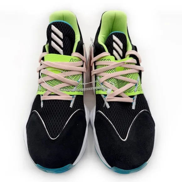 Adidas James Harden Vol. 4 Basketball Sneakers Mens Size 7.5 Shoes Green Black