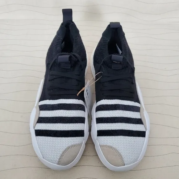 Adidas Mens Trae Young 2 Boost Black White Basketball Shoes Sneakers H0647 Sz 10