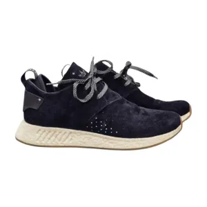 adidas Originals NMD C2 Black Suede 2017 Athletic Shoes Sneakers Men's 13