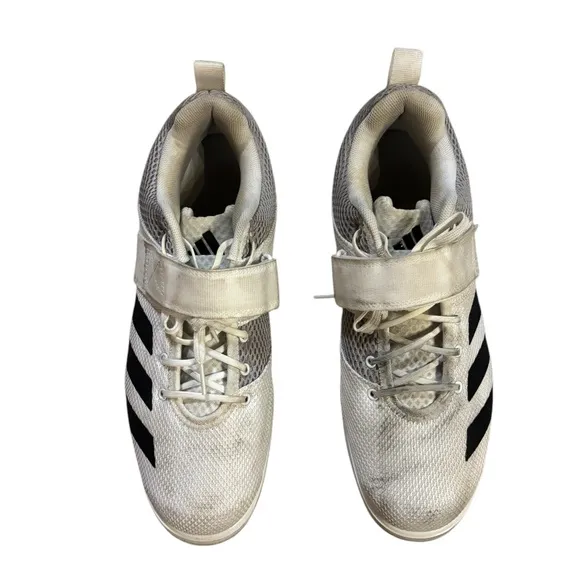 Adidas Powerlift 5 Weightlifting Shoes Black and‎ White Size 12.5