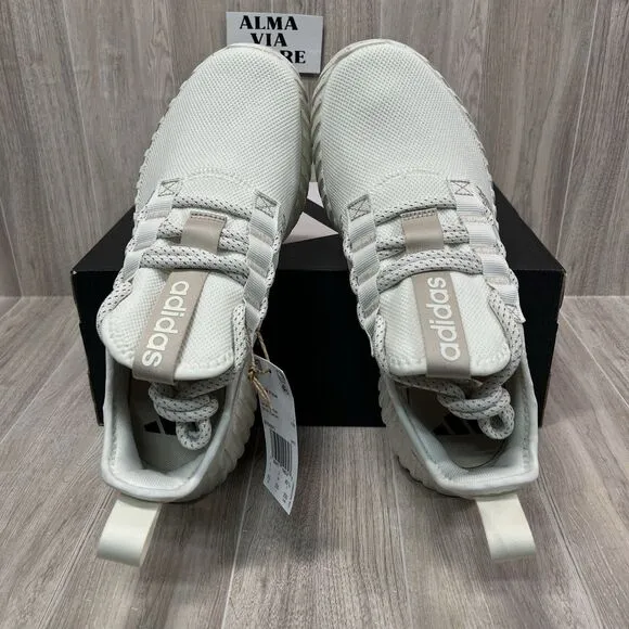 Adidas Shoes Kaptir Flow White IF6601 Walking Comfort Workout Gym Woman’s Sz 8.5