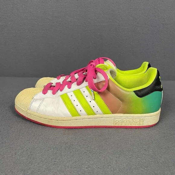 Adidas Superstar 1 (NBA) 141717 Sneakers Men's 10 Multi Leather Basketball Shoes