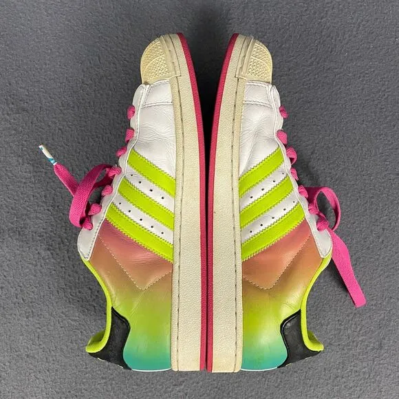 Adidas Superstar 1 (NBA) 141717 Sneakers Men's 10 Multi Leather Basketball Shoes