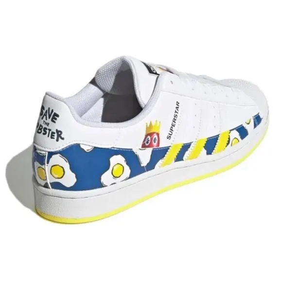 Adidas Superstar x Philip Colbert Save The Lobster Men's Sneakers Size 10 GX7997