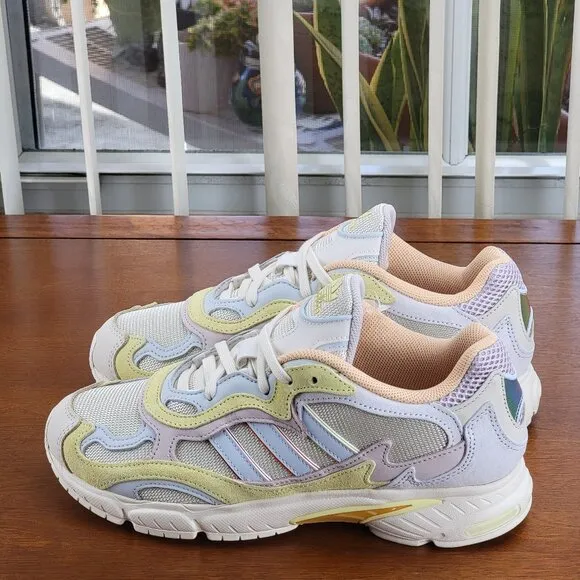 adidas Temper Run Pride Shoes EG1077 Off White Size 9 Men's Sneakers