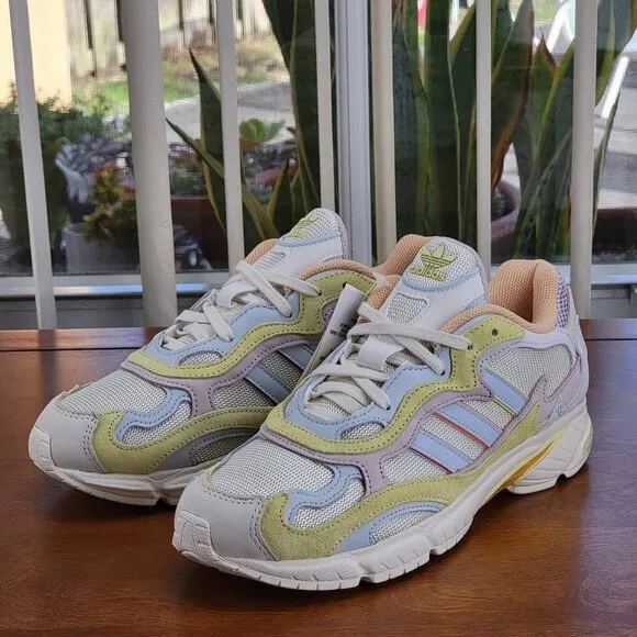 adidas Temper Run Pride Shoes EG1077 Off White Size 9 Men's Sneakers