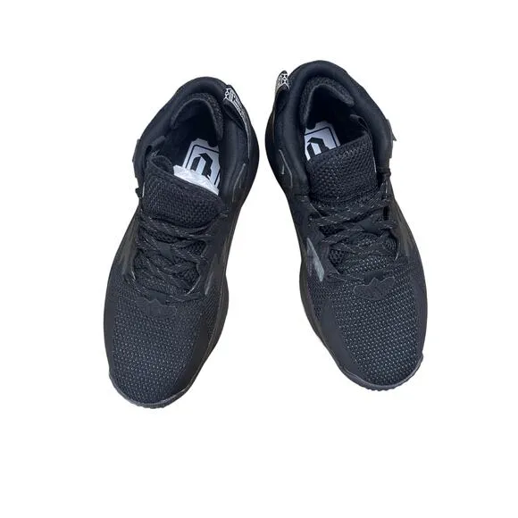 adidas Unisex Adult Dame 8 Basketball Shoe Black/Silver/Grey Men 8 Wmn 9 GY6461