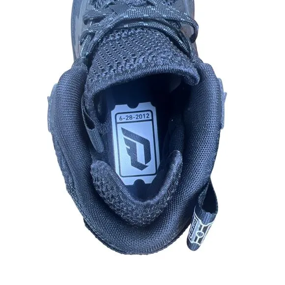 adidas Unisex Adult Dame 8 Basketball Shoe Black/Silver/Grey Men 8 Wmn 9 GY6461