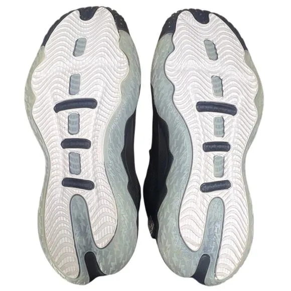 adidas Unisex Adult Dame 8 Basketball Shoe Black/Silver/Grey Men 8 Wmn 9 GY6461