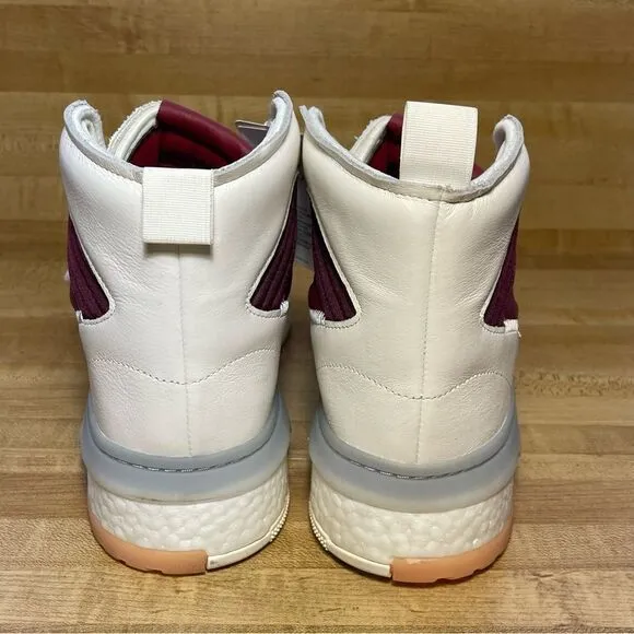 Adidas Originals Rivalry RM Mens Size 14 White Burgundy Shoes Sneakers F34143