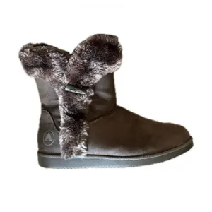 Airwalk Winter Snow Boots - Brown Fur Accent - Women’s Size 12 - Flexible Fabric