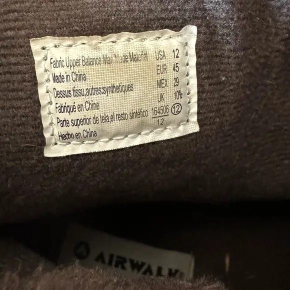 Airwalk Winter Snow Boots - Brown Fur Accent - Women’s Size 12 - Flexible Fabric