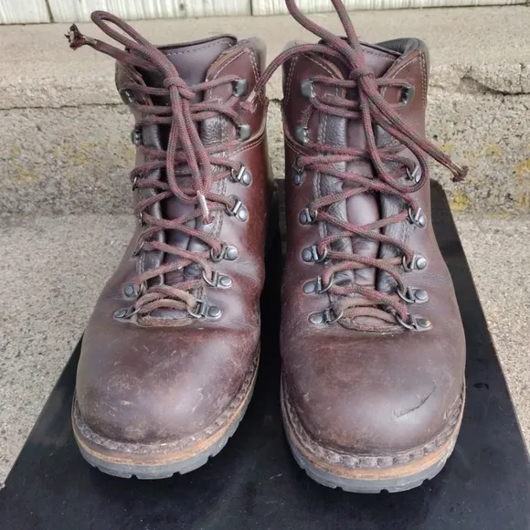 ALICO SUMMITT Men's Size 10.5 Leather Boots Made in Italy. Hiking Mountaineering