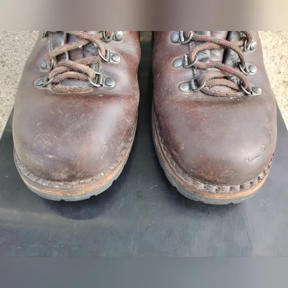 ALICO SUMMITT Men's Size 10.5 Leather Boots Made in Italy. Hiking Mountaineering