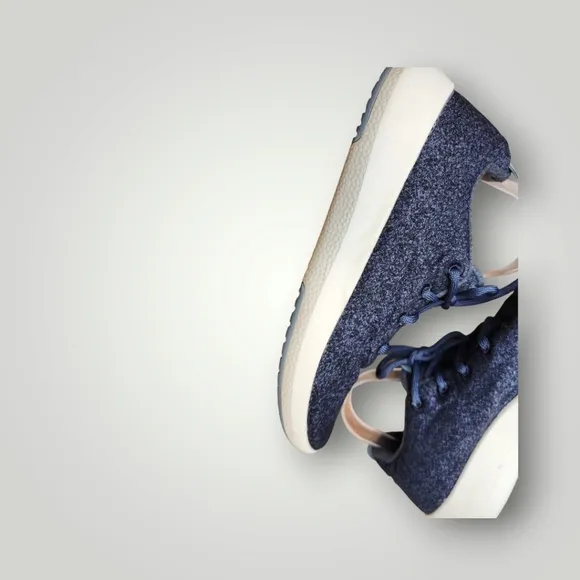 Allbirds Mens Wool Runner Mizzels 0620 NV1 Blue Running Shoes Sneakers Size M10