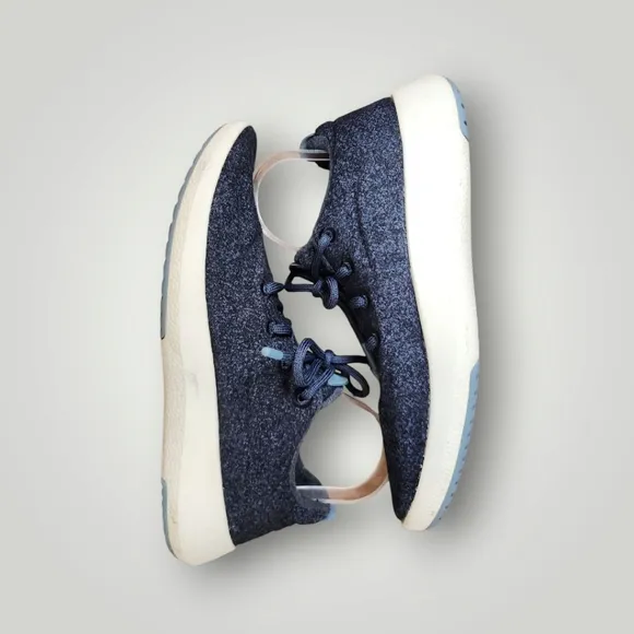 Allbirds Mens Wool Runner Mizzels 0620 NV1 Blue Running Shoes Sneakers Size M10
