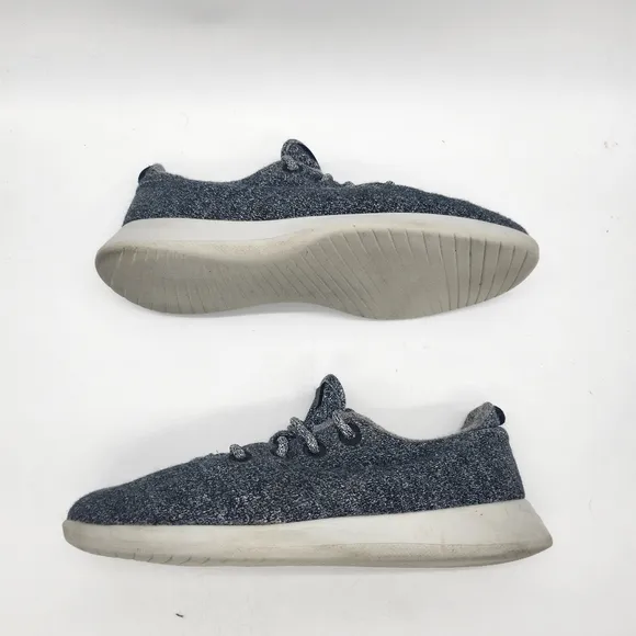 Allbirds Merino Wool Runners Lace Up Sneakers Shoes Mens Size 11 Natural Gray