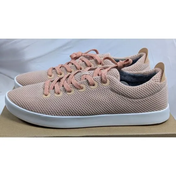 Allbirds Tree Pipers Peach White Mens 14 Lightweight Mesh Casual Walking Shoes