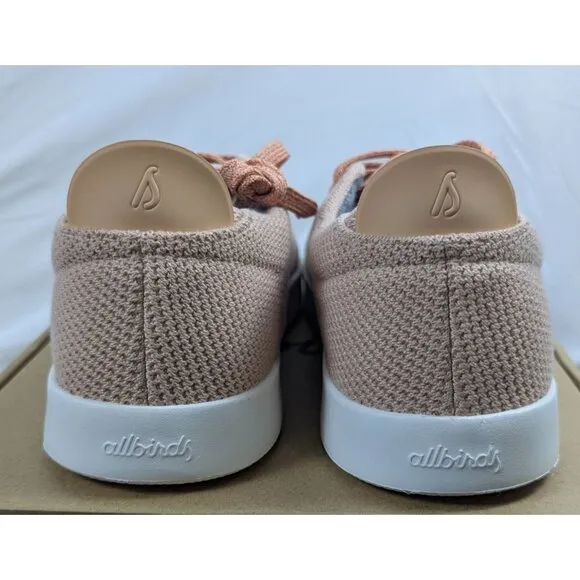 Allbirds Tree Pipers Peach White Mens 14 Lightweight Mesh Casual Walking Shoes
