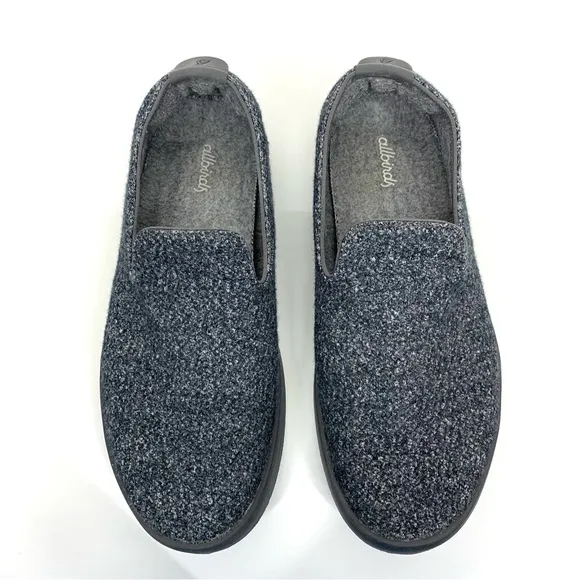 Allbirds Men's Wool Loungers Gray Slip On Merino Wool Walking Shoes Size M8