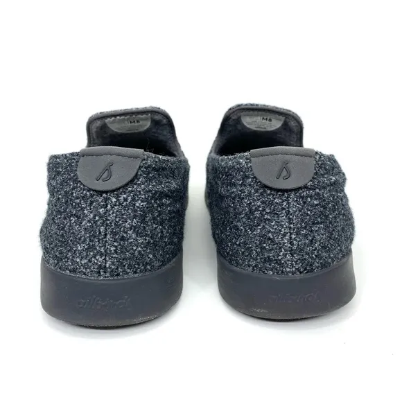 Allbirds Men's Wool Loungers Gray Slip On Merino Wool Walking Shoes Size M8