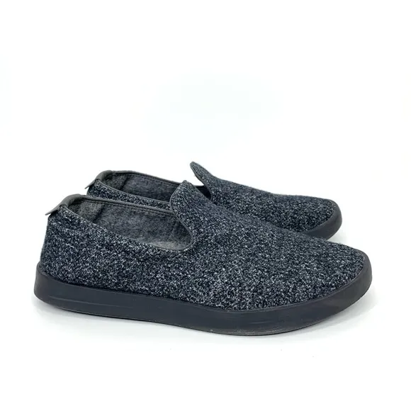 Allbirds Men's Wool Loungers Gray Slip On Merino Wool Walking Shoes Size M8