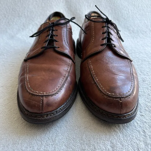 Allen Edmonds &quot;Wilbert&quot; Split Toe Blucher Men’s‎ Oxford dress shoes 10 EEE