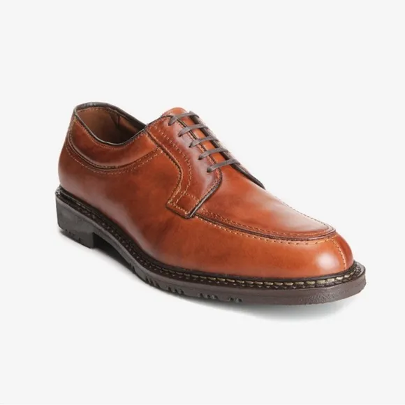 Allen Edmonds &quot;Wilbert&quot; Split Toe Blucher Men’s‎ Oxford dress shoes 10 EEE