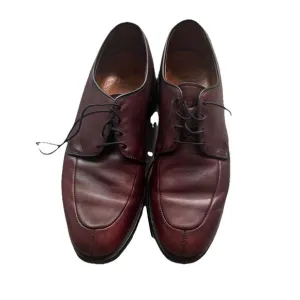 Allen Edmonds Kennett Oxford Dress shoes Size 10.5 Burgundy Leather Lace Up