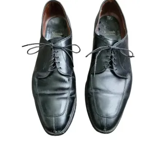 Allen Edmonds Mens Delray Leather Split Toe Oxfords Black Size 13 9564 Shoes