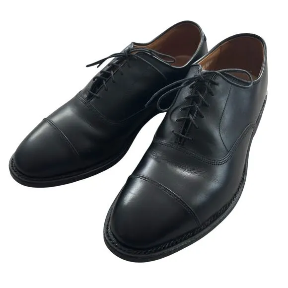 Allen Edmonds Park Avenue Cap Toe Black Leather Oxford Dress Shoes 8EEE Classic