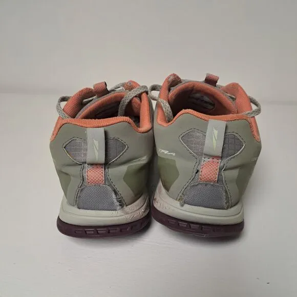 Altra Lone Peak 5 Trail Running Shoes Mens 11.5 Tan Khaki Hiking