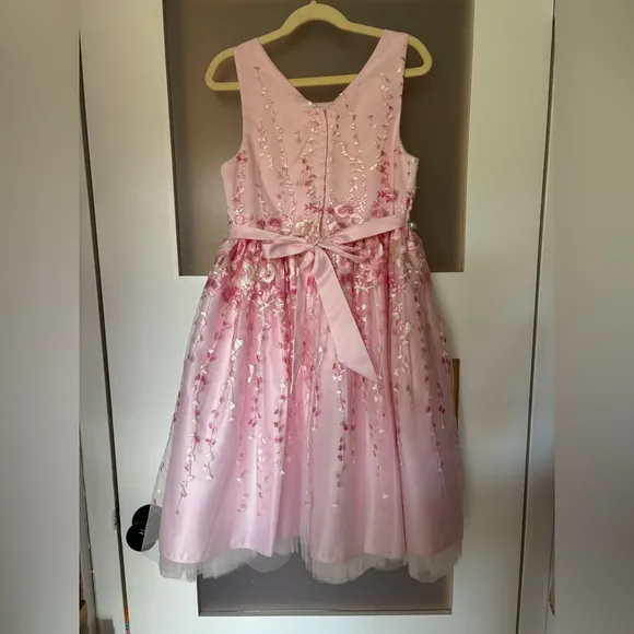 American princess formal dress, size 10 and matching shoes by Mix No. 6 size 5