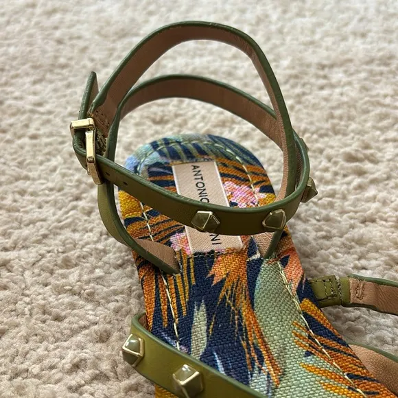 Antonio Melani Tropical Print Sandal