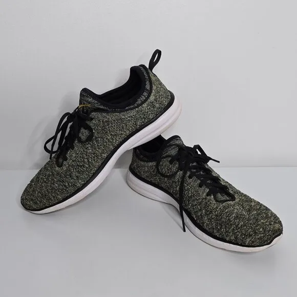 APL Men’s Shoes 11 Athletic Propulsion Labs Black Gold Techloom Phantom Sneakers