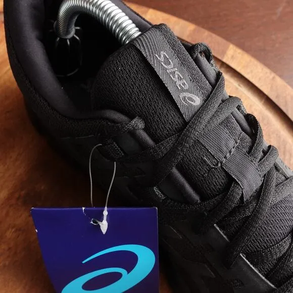 Asics Sneakers Mens SZ 11 Triple Black Gel Quantum 90 Athletic Running Shoes NWT