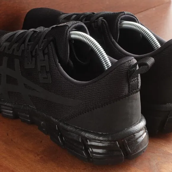 Asics Sneakers Mens SZ 11 Triple Black Gel Quantum 90 Athletic Running Shoes NWT